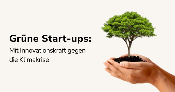 Grüne Start-ups: Mit Innovationskraft gegen die Klimakrise